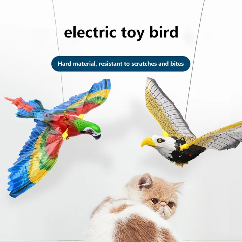 Interactive Hanging & Flying Cat Toy